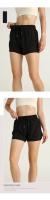 Shorts De Yoga Para Mujer Deporte Algodón Transpirable Secado Rápido Cintura Alta Ligera Y Suave Para Correr Y Actividades Al Aire Libre - details 5