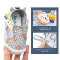 Zapatos De Malla Doble Transpirables Para Bebés Niños Y Niñas Con Suela Suave Y Elástica Antideslizante Para Aprender a Caminar Comodidad Y Estilo En Verano - details 9