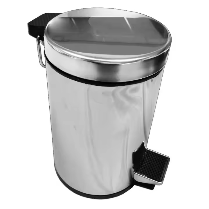 Pluvia pro papelera baño 5 litros inox ref 32035-5l - 1