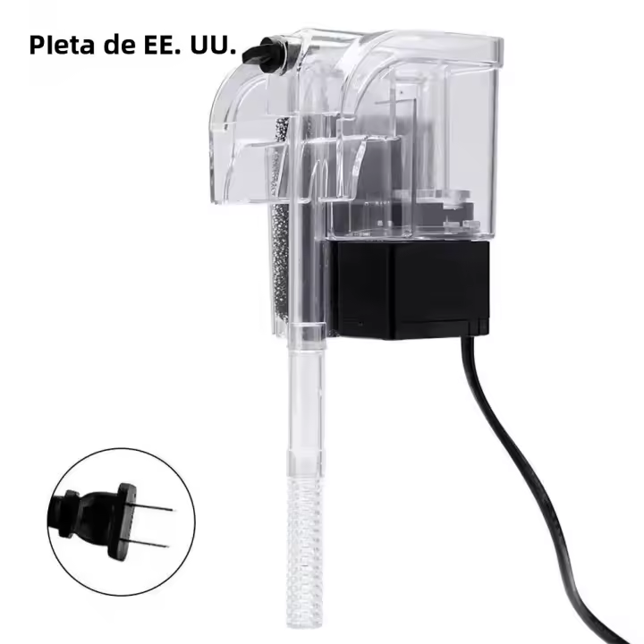 Filtro De Acuario Pequeño Purificador De Agua Para Tanque De Peces Enchufe Externo 110V EU 220V US Bomba De Agua - 1