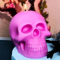 Molde De Silicona 3D De Cráneo Para Velas Y Jabón DIY Herramienta De Cera Epoxy Para Decoración De Halloween Regalos Para El Hogar - details 7