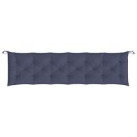 vidaXL Cojín de banco de jardín tela Oxford 200x50x7 cm Color Antracita,  Gris,  Crema y mas Cojín Decorativo de Asiento Cojines de muebles de salon - details 9