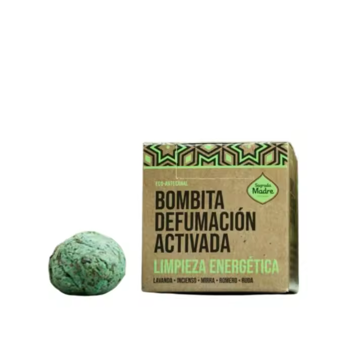 Sagrada Madre Bombitas de Defumación Activada para Limpieza Energética - 8 Uds. Hechas a Mano con Ingredientes Naturale - 1