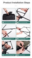 Mesa De Camping WESTTUNE Con Estufa IGT Aluminio Plegable Multifuncional Accesorios Portátil Para Exteriores - details 8