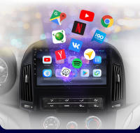 AWESAFE inalámbrico CarPlay Android Auto Radio para Hyundai I30 2006 2007 2008 2009 2010 2011 coche reproductor multimedia GPS 2 din autoradio volante controles RDS Bluetooth - details 10