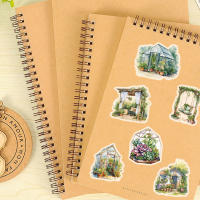 50PCS Pegatinas Creativas De Jardín Pequeñas Y Frescas Para Decoración PET Estuche De Teléfono Móvil a Prueba De Agua Adhesivo De Plástico - details 5