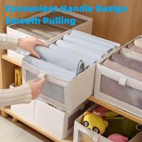 2 Piezas, Organizadores de Cajones, Beige, Cajas de Almacenaje, Organización para Armaria, Ropa, Libros, Cosméticos - details 1