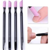 Herramienta De Manicura 1pc/5pcs Pedicura Stone Pusher De Uñas Sandía De Uñas Art Pen Remover Cutícula Trimmer Buffer - details 3