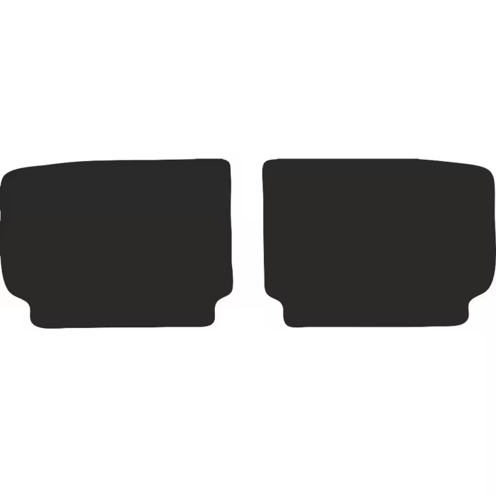 Alfombrillas traseras para BMW 7 F01 sedán 2008-2015 - 1