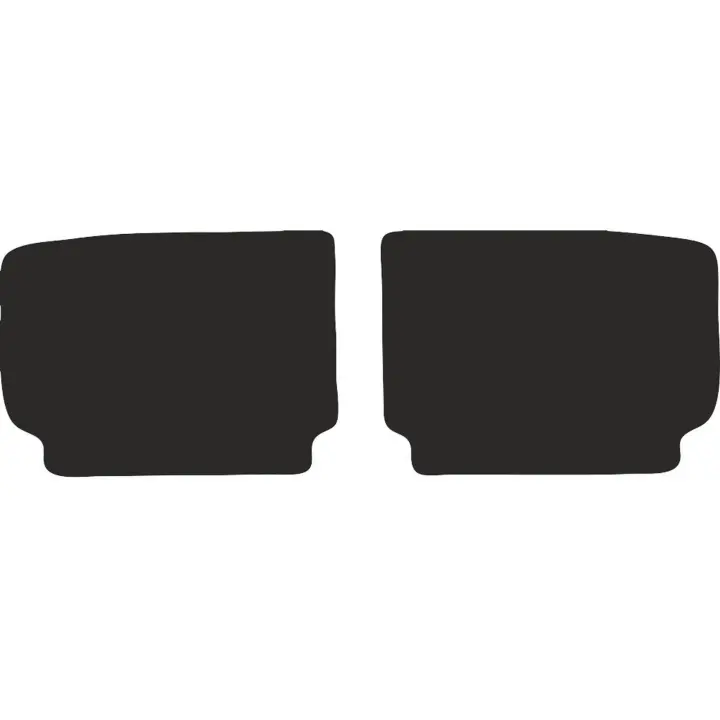 Alfombrillas traseras para BMW 7 F01 sedán 2008-2015 - 1