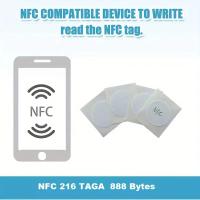 Etiquetas NFC Ntag216 888 Bytes Etiqueta Rastreadora Autoadhesiva 13.56MHz ISO14443A Para Acceso Controlado Lote De 30/40 Piezas - details 3