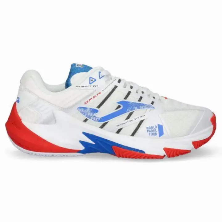 Zapatillas Joma WPT Open 2232 Blanco Azul Rojo - 1