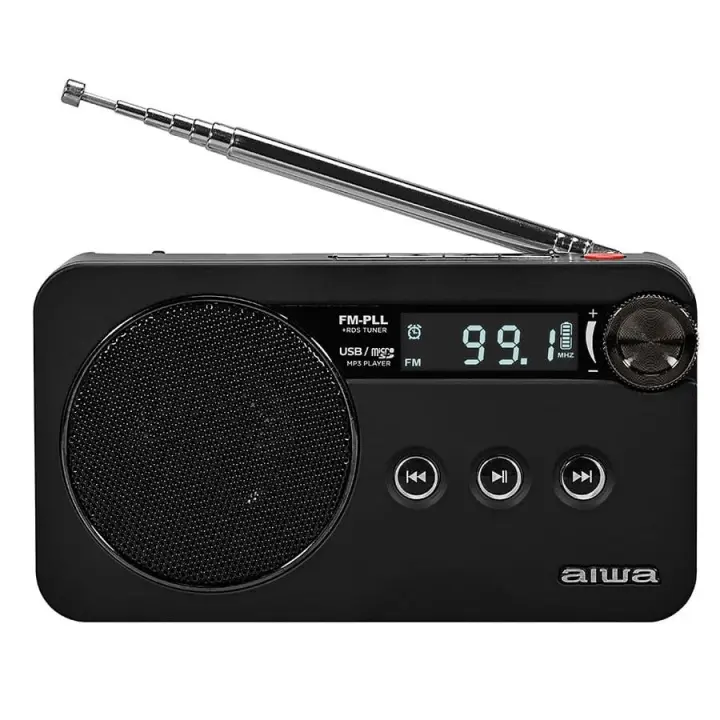 aiwa RS-77PLL/BK Negra / Radio portátil - 1