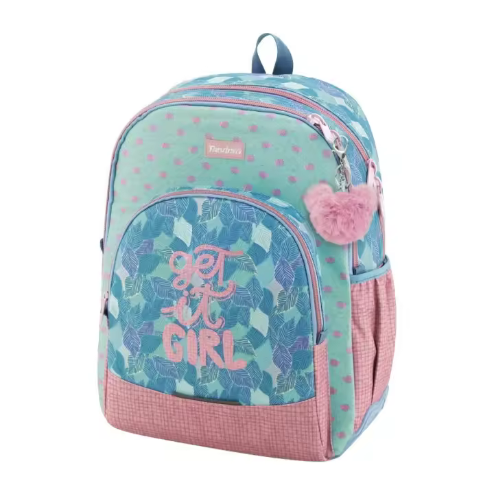 Sportandem Mochila Escolar Tandem Get It Girl Azul 32x44x14 Cm - Espalda Acolchada | Bolsillos Delanteros - 1