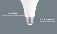 VzzUoo Bombilla LED E27 Sensor De Control 12W 9W 7W AC85-265V Luz De Día Y Noche Para Jardín Patio Puerta Inteligente Para Sala De Estar - details 5