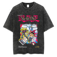Camiseta De Algodón Japonés Vintage De Verano Con Impresión De Anime Yu Gi Ou Harajuku Estilo Callejero Hip Hop Para Hombres - details 3