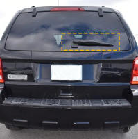 Pulgar De Limpia Para Ford Escape Mercury Marin 8L8Z17526C 2008-2012 Con Hoja De Limpieza ABS Pieza Trasera De Repuesto - details 0