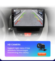 AWESAFE inalámbrico CarPlay Android Auto Radio para Peugeot 107 Toyota Aygo Citroen C1 2005 2006 2007 2008 2009 2010 2011 2012 2013 2014 coche reproductor multimedia GPS 2 din autoradio volante controles RDS Bluetooth - details 12