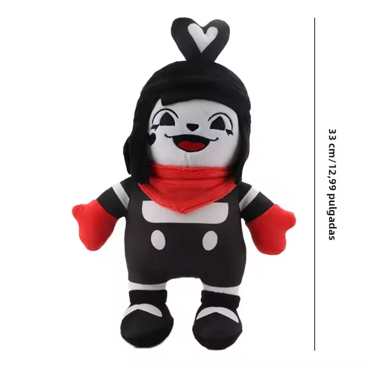 Muñeco De Peluche Mime Y Dash BonBon Y ChuChu Juguetes De Peluche Para Niños Decoración De Habitación Regalos De Cumpleaños Basado En Películas Y TV Tamaño 33cm Material De Peluche Corto Relleno De Algodón PP - 1