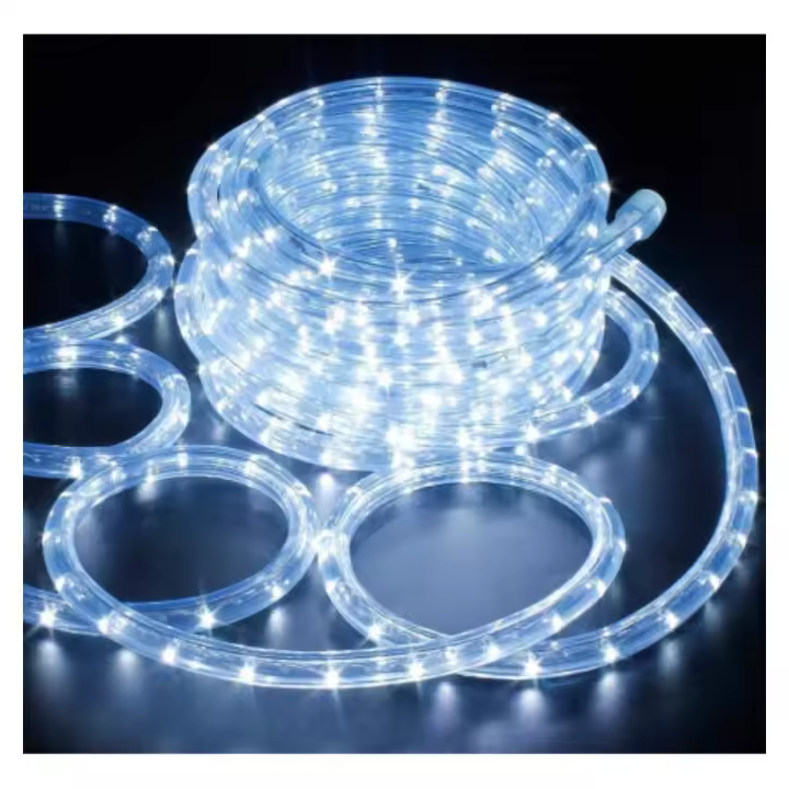 COSHANO Tira de luz Led para exteriores manguera color blanco, decoracion, fiesta exterior - interior waterproof (8 Metros) - 1