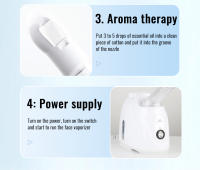 KSKIN Ozone Professional Facial Mist Sprayer Para Cuidado Facial Steamer Profesional Limpieza Profunda Tecnología Ionica Máquina De Hidratación Facial - details 9