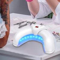 Secador de uñas portátil | Secador de uñas para decoración de uñas | Secador de uñas de gel portátil para arte de uñas, Secador de clip plegable, Secador portátil, Herramientas de arte de uñas, Plegable con luz, Secador de uñas para mujer - details 4