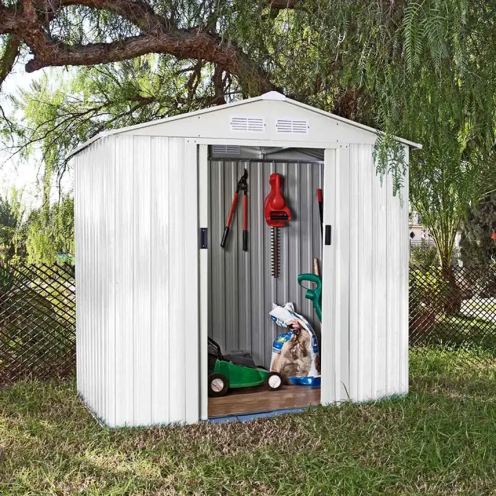 CASETA METÁLICA TOOLS IBIZA HIGH DOOR 1,80x2,21x1 M - 1