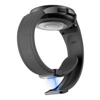 Correa De Cuero Genuino Y Silicona Para Samsung Galaxy Watch 7 6 5 44mm 40mm 20 Bracelet Galaxy Watch 6 4 Classic 47mm 46mm 43mm 42mm Unisex - details 4