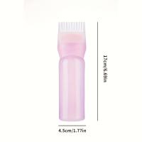 Botella De Tinte Para Pelo 120ml 4.06oz Aplicador De Squeeze Botella De Plástico Para Aceite Y Tintes Herramienta De Teñido Y Estilizado Del Cabello - details 3