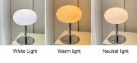 Lámpara De Mesa LED Con Iluminación Dimmable Para Interiores Lámpara Nocturna Para Dormitorio Y Sala De Estar Decoración Para El Hogar Lámpara De Borde De Cama - details 1