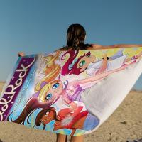 Toalla De Playa LoliRock Anime Dibujos Animados Absorbente Y Suave Para Niños Regalo Ideal Para Viajes Camping Gimnasio - details 5