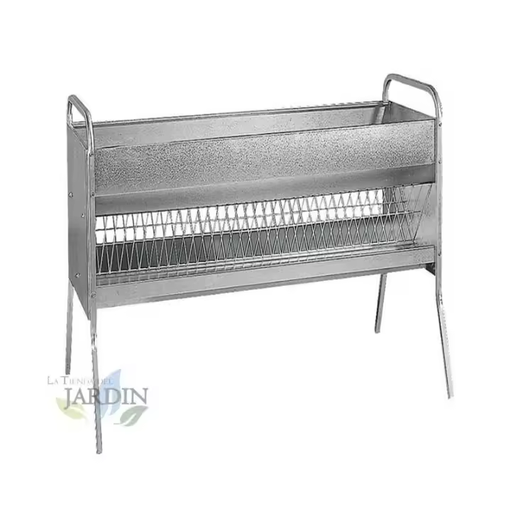 Suinga Forrajera Comedero Ovinos 200x75x128cm Galvanizado 110kg - 1