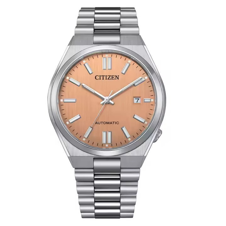Citizen Reloj Hombre Analogico Automatico con Correa de Acero inoxidable NJ0159-86Z - 1