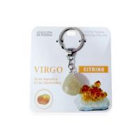Mind Souls Zodíaco VIRGO - Colgante, Pulsera o Llavero piedra Citrino - details 2