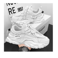 Zapatos De Correr Casuales Para Hombre Blanco Versátil Cómodo De Alta Calidad Plataforma Deporte Cuatro Estaciones Transversal - details 5