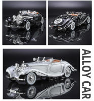 Modelo De Coche De Aleación De Zinc Vintage 1/24 Con Sonido Y Luz Juguete De Simulación Para Niños Colección De Regalo De Cumpleaños Tamaño Ajustable - details 11