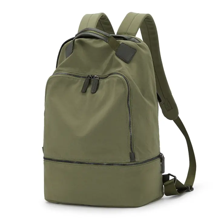 Mochila Para Mujer Con Compartimento Para Zapatos Impermeable Deportiva De Viaje Mochila Con Bolsa De Gimnasio Para Laptop - 1