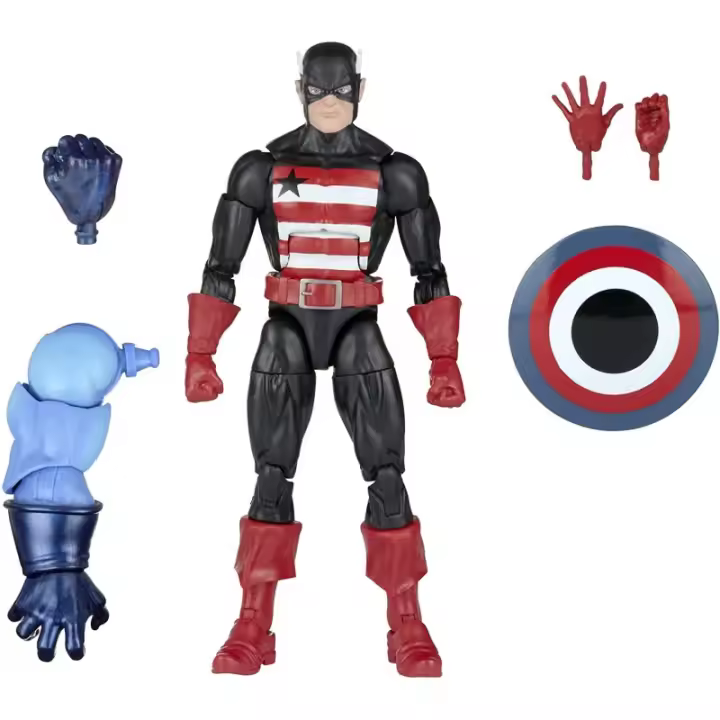 Figura U.S. Agent Marvel Legends con Build-A-Figure Articulada 15 cms - 1