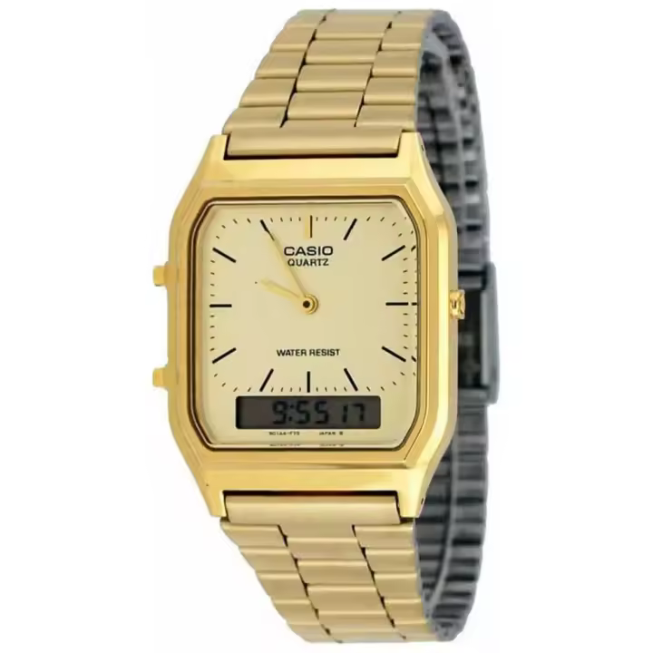 Casio Reloj Aq-230ga-9d Dorado Hombre - 1