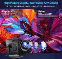 Android 11 Portable Projector, 4K, Native 1080P, 390ANSI, HY320, Visitors, Wifi6, BTpig, Cinema 1920*1080P, Prostate or Upgraded HY300 - details 2