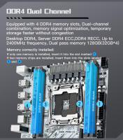MOTHERBOARD KIT MACHINIST X99 Intel Xeon E5 2650 V4 LGA 2011-3 CPU DDR4 8GB*2 NVME M.2 Blanco X99 PR9-H Para PC De Escritorio - details 3