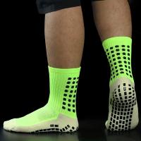 Calcetines De Fútbol Con Protección De Rodilla Para Hombres 2 Pares Antideslizantes Deportes Como Baloncesto Y Fútbol Talla Unica Ajuste Para 39-45 - details 10