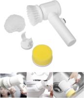 Cepillo de limpieza eléctrico, limpiador multifunción, limpiabotas eléctrico, cepillo de limpieza eléctrico portátil para cocina, baño, bañera, ducha, azulejos, alfombras, bidé, fregadero - details 6