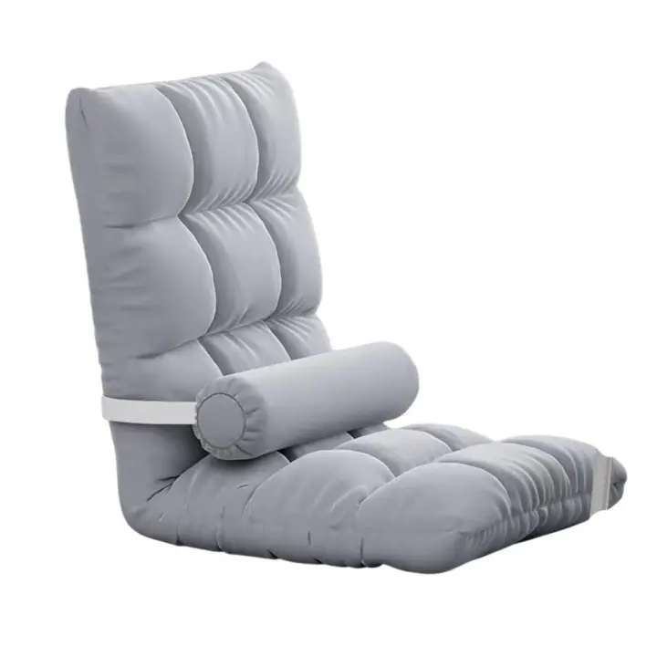 Sofá perezoso Tatami cama individual plegable silla de ordenador dormitorio salon sofá pequeño, respaldo japonés TAMAÑO PEQUEÑO - 1