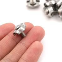 5Pcs Clip De Tornillo Para Cable De Acero Inoxidable M2-M5 Simplex 1/2-Post Calizador De Cuerda Simple Para Metalworking - details 23