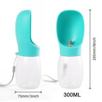 Botella Portátil Para Perros Y Gatos Pequeños Medianos Y Grandes Con Cuencos De Beber Para Caminar Y Viajar a La Montaña Resistente Al Desbordamiento Y Durable Con Textura Frosted - details 0