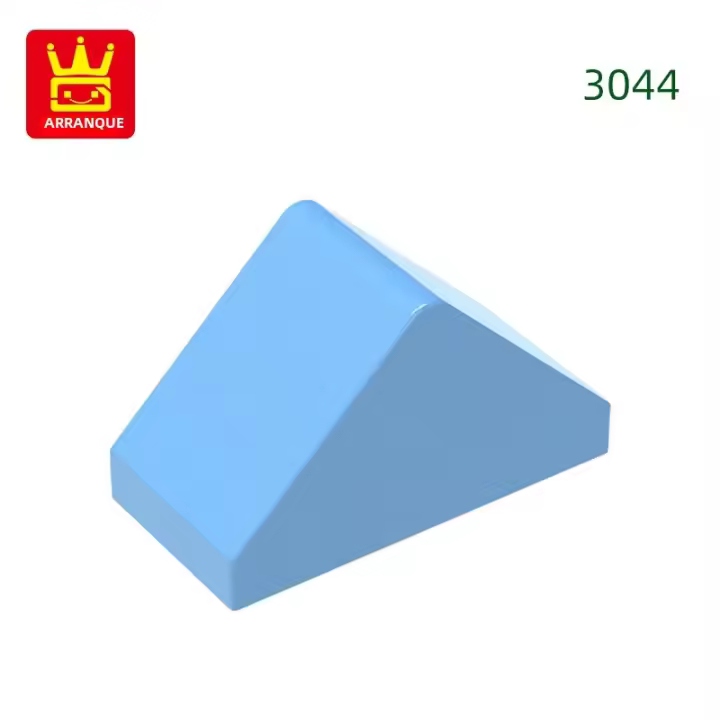 Bloques De Construcción Wange 224Pcs Compatible Con Bloques De Legado 3044C Slope 2 X 1 Con Estud De Fondo Accesorios De Color Para DIY - 1