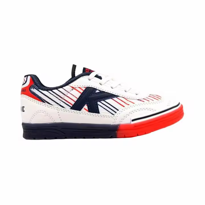 Zapatillas de Fútbol Sala para Niños Kelme Trueno Lace Blanco - 1
