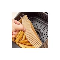 16-20cm, Molde de Papel Para Freidora De Aire Antiadherente, Papel Vegetal para Air Fryer, redondo. Molde Pergamino Desechable Para Hornear Cocinar Asar Y Freir. Papel Freidora Aire, Papel Desechable, Papel Horno Freidora Aire Antiadherente para microonda - details 3