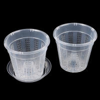 Maceta De Jardín Para El Hogar Con Agujeros Para Drenaje Transparente Y Holes Baskets De Plástico Accesorios Para Flores Respirables Para Orquídeas - details 4